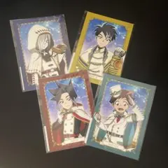 新幹線変形ロボシンカリオン まるくじ ブロマイド 全4種セット