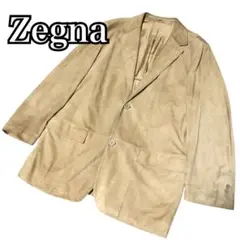 AM048　Ermenegildo Zegna　羊革　スウェード　イエロー　本革 AM048 Ermenegildo Zegna 羊革 スウェード イエロー 本革 - メルカリ