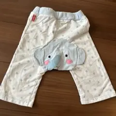 象の顔 星柄パンツ 80cm