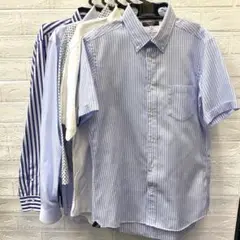 4835 お得 ORIHICA シャツ5着セット(長袖3着、半袖2着）