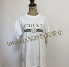 GUCCI ロゴコットンTシャツ 新品タグ付き