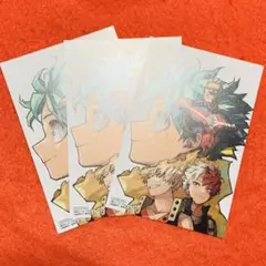 【新品未使用】ヒロアカ　42巻　購入特典　イラストカード3枚セット