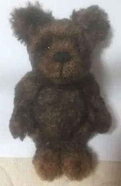 ブラウンテディベア アーティストベア 作家様ハンドメイド 1点もの 箱入り