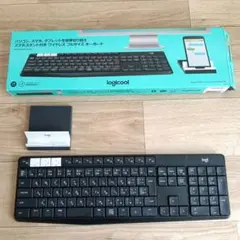 ワイヤレスキーボード Logicool K370sマルチデバイス　レシーバーなし
