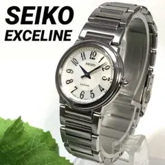 997 SEIKO セイコー EXCELINE エクセリーヌ 腕時計 電池交換済