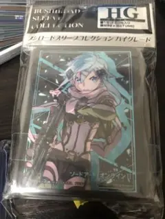 新品未開封　スリーブ ソードアート・オンラインⅡ　シノン　SAO ブシロード