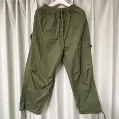 MAISON CLUBカーゴパンツ オリーブグリーン メンズ ミリタリーパンツ