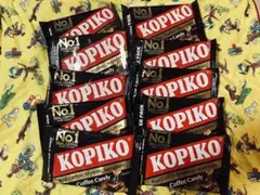 コピコKOPIKOのコーヒーキャンディー韓国お菓子8袋【当日匿名発送】