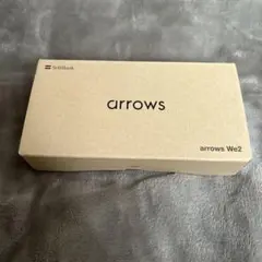 SoftBank arrows We2 ホワイト・グレー