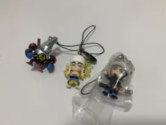 レトロ　ワンピース　ストラップフィギュア3体セット