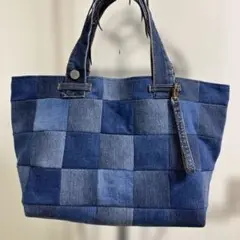 デニム リメイクトートバッグ