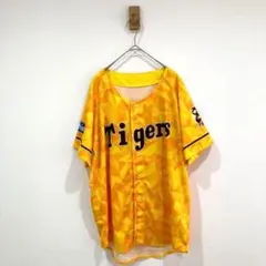 MIZUNO 阪神タイガース ユニフォーム 応援シャツ Tシャツ イエロー