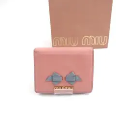 ⭐︎美品⭐︎ miumiu ミニ財布 ヴァラリボン
