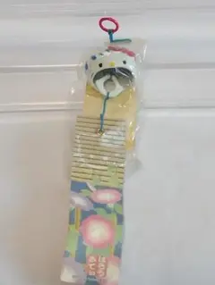 未使用　サンリオ ハローキティ　朝顔風鈴 約15cm　2007年平成レトロ