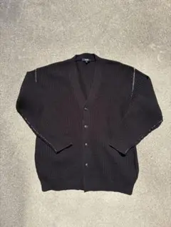 BEAMS HEART カーディガン Lサイズ 黒 切り替えデザイン 美品 汎用
