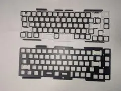 keychron q2/q2 pro アルミプレート + PCプレート
