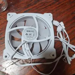 120mm ホワイト PCファン 3W