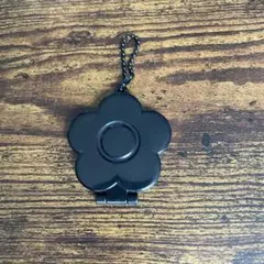 MARY QUANT ミラー　黒　ガチャガチャ