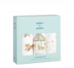 aden + anais ウオッシュクロスセット 3枚