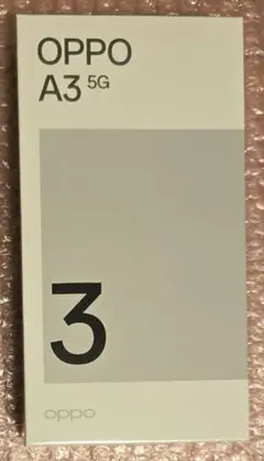 未開封 OPPO A3 5G A402OP Y!mobile ブラック