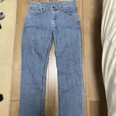 ストレートデニムパンツライトブルー サイズ34