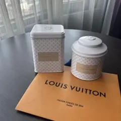 限定　ルイヴィトンカフェ　バンコク　紅茶缶　クッキー缶　日本未発売