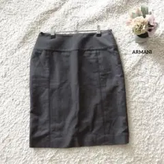 ARMANI アルマーニ　タイトスカート L グレー 40
