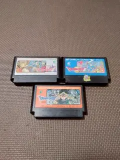 ファミコン　ドラゴンクエストⅡ　ドラゴンクエストⅢ　ドラゴンクエストIV