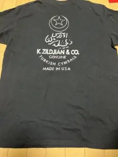 ジルジャン　シンバル　Tシャツ企業　ドラム　アメリカ古着usa