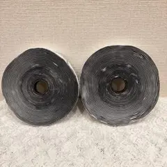 マジックテープ 面ファスナー 幅2.5cm 長さ10ｍ ブラック 粘着力強い