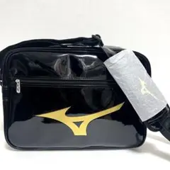 【未使用】ミズノ　エナメルショルショルダーバッグ