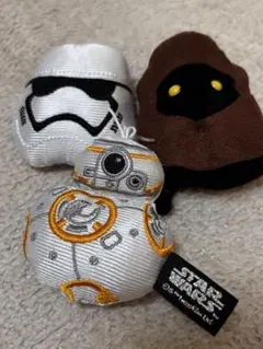 スターウォーズ STARWARS ぬいぐるみ バッジ バッチ