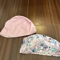 petit main 水泳帽 2点セット　キッズフリーサイズ
