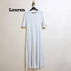 美品 louren rib cotton mermaid onepiece