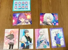 アニメキャラクターカード 6枚セット