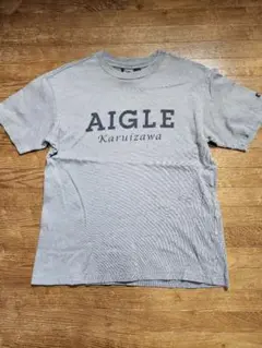 エーグルAIGLE　軽井沢　プリントTシャツ　Sサイズ