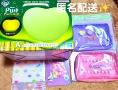 カンロ プュレグミ 一番くじ A賞ピュレグミプレミアムライト C賞ポーチ他セット
