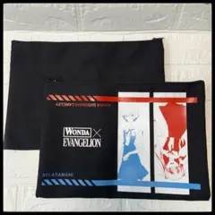 ［新品未使用］WONDA×エヴァンゲリオン ポーチ　２枚