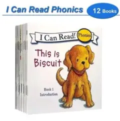 【新品】I Can Read! 英語 絵本 洋書 ビスケット 12冊