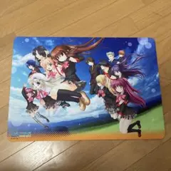 リトルバスターズ　ラバーマット　マウスパッド　デスクマット　key 麻枝准
