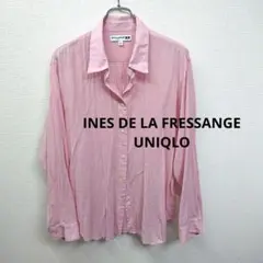 ❤️【美品】INES DE LA FRESSANGE UNIQLO 長袖シャツＬ