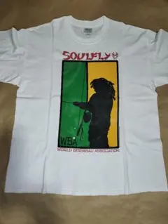 SOULFLY Tシャツ Lサイズ 深緑 Soulfly / ソウルフライ - LOGO Tシャツ (グリーン) | Tシャツ