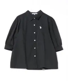GeeRA別注【U.S. POLO ASSN.】ボリューム袖シャツブラウス