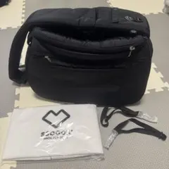 【ほぼ未使用】SSOOOK フロントバッグ＋インナーブランケット 新品未使用】SSOOOK フロントバッグ＋インナーブランケット