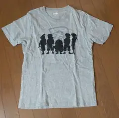 SSサイズ グラニフ 忍たま乱太郎 Tシャツ 半袖 グレー 土井半助 山田伝蔵