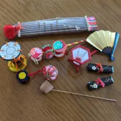 和風ミニチュア小物（10個）