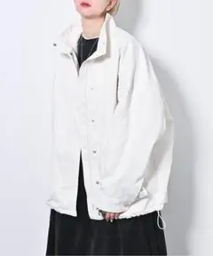 SATIN STAND NECK ブルゾン CITYSHOP
