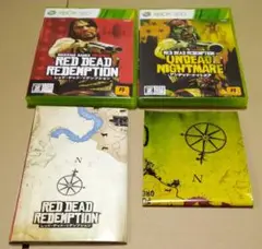 【地図付き】レッド・デッド・リデンプション XBOX360 2点セット