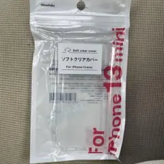 Mitsufuku ソフトクリアカバー iPhone 13 mini