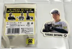 阪神タイガース 大山悠輔 選手 シークレットステッカー 新品未使用